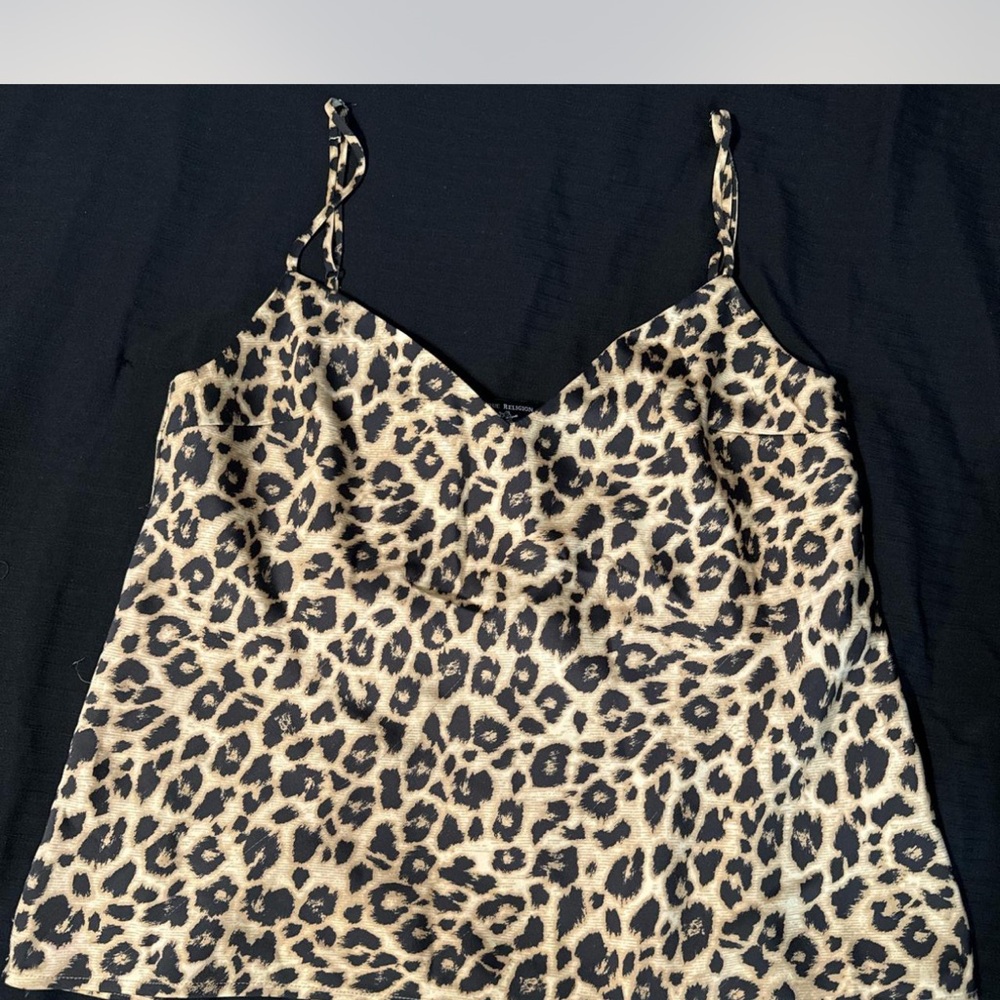 True Religion Animal Print Camisole